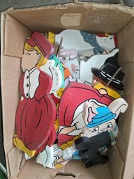 Loaded Box Wooden Hand-painted Cutouts Garden Essentials