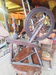 Antique Spinning Wheel