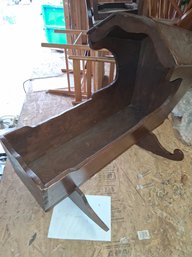 Gorgeous Antique Child's Cradle