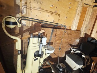 Marvelous Antique Art Deco Dental Unit And Dentist Chair