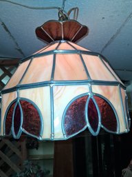 Gorgeous Stained Glass Hanging Ceiling Light
