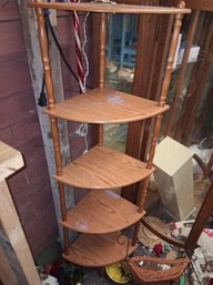 Nice Five Shelf Corner Piece