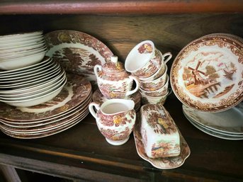 Large Lot Of Nasco Transferware
