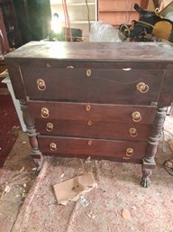 Gorgeous Antique Carved Wood Dresser