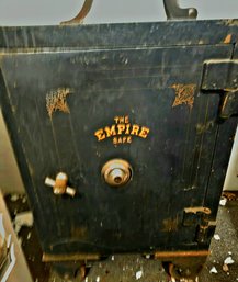 Antique Empire Safe, With Code On A Piece Of Paper Inside