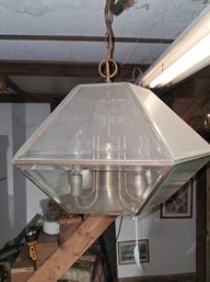 Stunning Vintage All Around Glass Chandelier