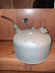 Antique Metal Gas Can