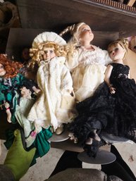 Collection Of Dolls, One Is Alexandar