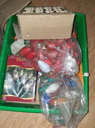 All The Vintage Colored Christmas Bulbs