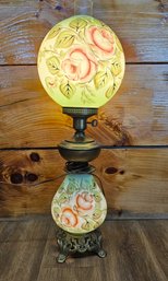 Stunning Vintage Electrified Gone With The Wind (GWTW) Parlor Lamp