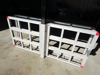 Like New Aluminum Hitch-mount Cargo Carrier Haul Master 500 Lb Capacity Rack