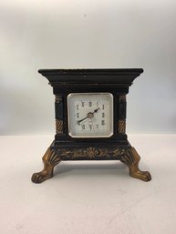 Battery Clock, Faux Antique Look