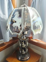 OK Lighting Unicorn Theme Touch Lamp