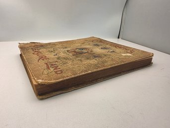 Antique Victorian Hardcover Book  Children's Pleasure Land,