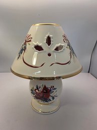 Lenox Winter Greetings Candle Lamp