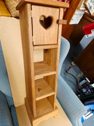 Rustic Wooden Country/cottagecore Tower Shelf
