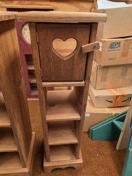 Second (6) Rustic Wooden Country/cottagecore Tower Shelf