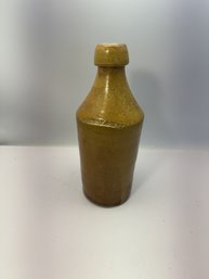 19th-century Salt-glazed Stoneware Bottle