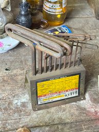(35D) EKLIND TOOL CO. T-HANDLE HEX KEY DISPLAY SET