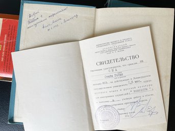 Lot Of Russian Books