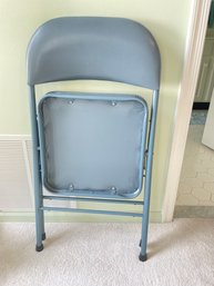 Single Padded Metal Folding Chair