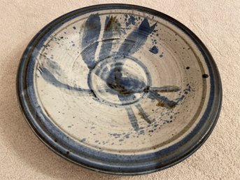 Large 16 Hand-made Modern Ceramic Bowl Platter