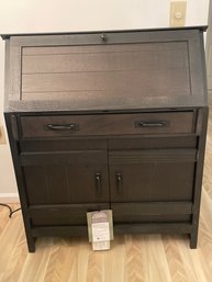 Raymour & Flanagan Bayview Computer Armoire, Desk/Secretary, NEW WITH TAGS, Electric USB Ports Whalen Collect