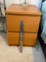 16x19 Midcentury Modern Minimalist Light Wood Night Table Nightstand