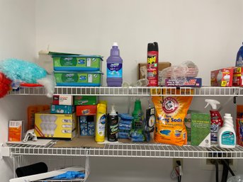 Lot Of Cleaning Supplies