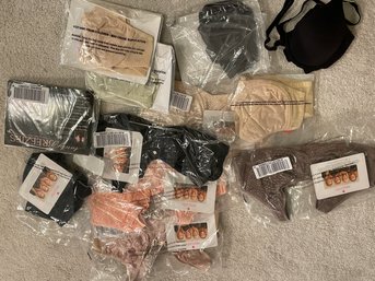 Lot Of Ladies Bras, Slips And Body Shapers. NEW Breezies, Body By Victoria 36B, 36C
