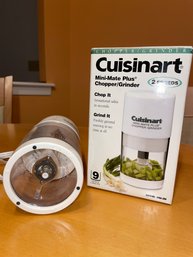 Cuisinart Mini Plus Chopper/grinder, Two Speeds, 9 Oz Capacity