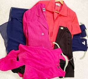 Lot Of Ladies Designer Suits And Dresses: Sz 8, Petites Kasper ASL, Amanda