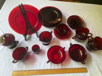 Ruby Glassware