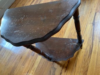 Antique Cherry Entranceway Table  22x11x24