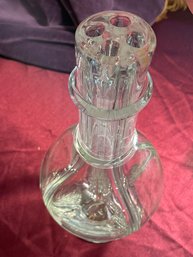 Four-Chamber Divided Glass Bottle Made In France