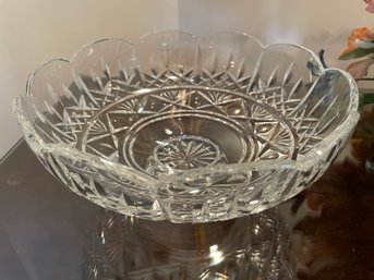 Waterford Crystal LISMORE Statement Centerpiece Bowl 10'