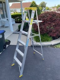 6 Foot Folding Aluminum Stepladder