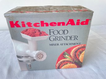 KitchenAid Food Grinder Attachment, 8 Pieces In Unopened Box