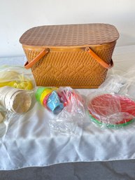 Vintage Picnic Basket