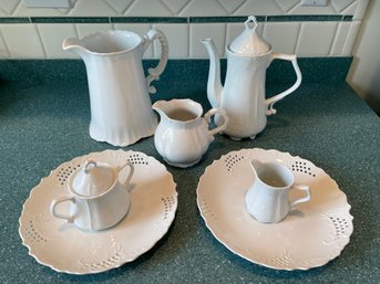 Ceramic Tea Set Various Brands Including Kaldun And Bogle