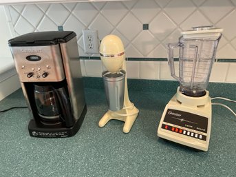 Cuisinart CoffeeMaker Hamilton Beach Drink Master Mixer Osterizer Blender