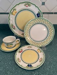 RARE SET Of China French Garden Fleurence By VILLEROY & BOCH, ESTATE SET And More