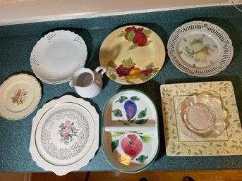 Misc Dishes: 2 Dinner Plates From Openwork By Maryland, Harker