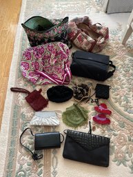 Lot Of 14 Handbags Pocketbooks