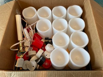 Christmas Electric Candles All With Weak Batteries
