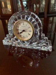Waterford Lismore Desk Clock