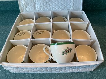12 Spode Christmas Tree Cups