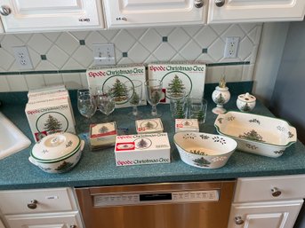 Lot Of Spode Christmas Tree Items