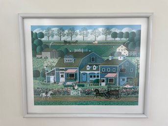 Framed Print Country Scene