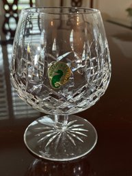 Waterford Lismore Crystal Brandy Snifter Set Of 6  5 Tall